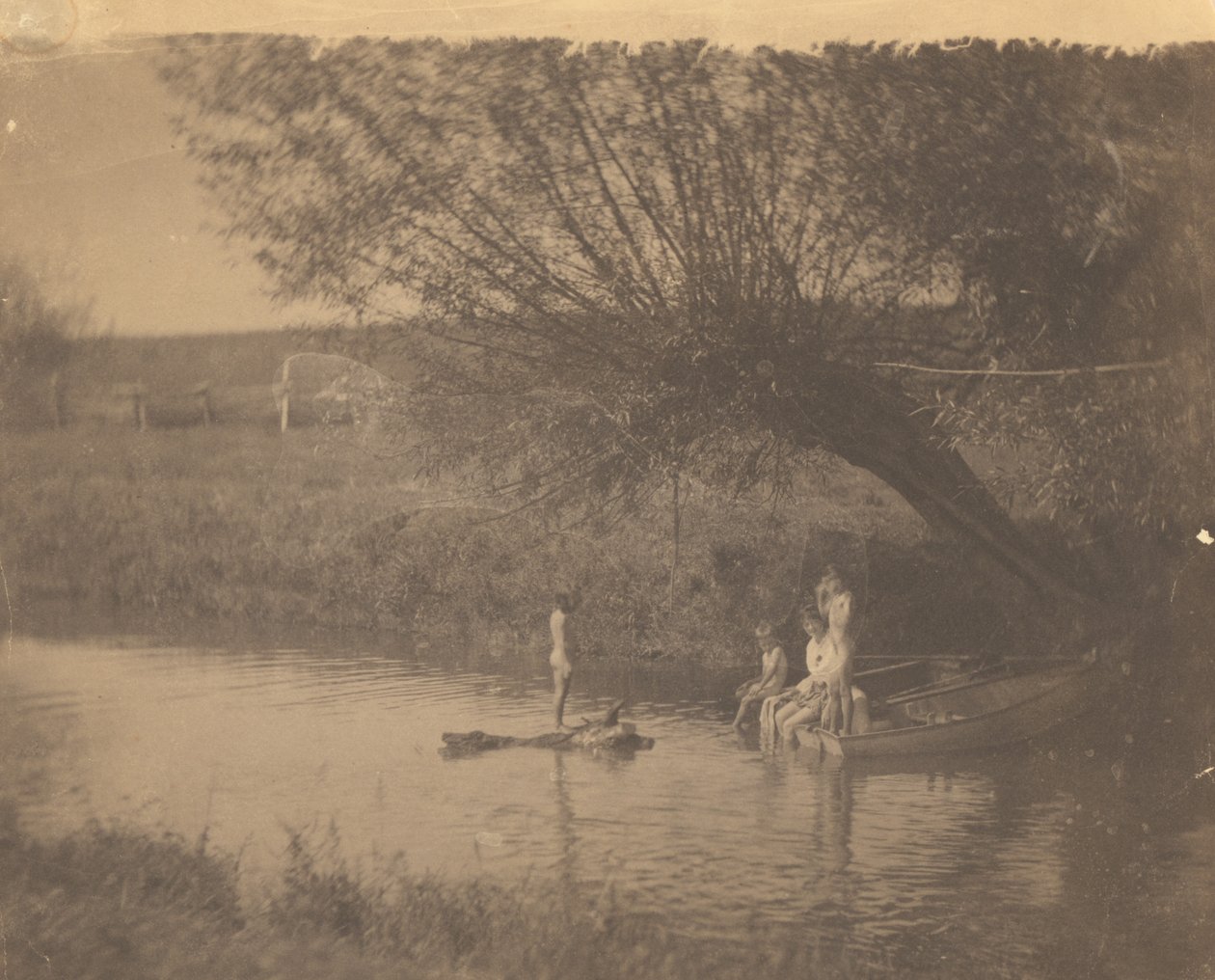 [Susan Macdowell ja Crowellin lapset Avondalessa Pennsylvaniassa] tekijältä Thomas Eakins