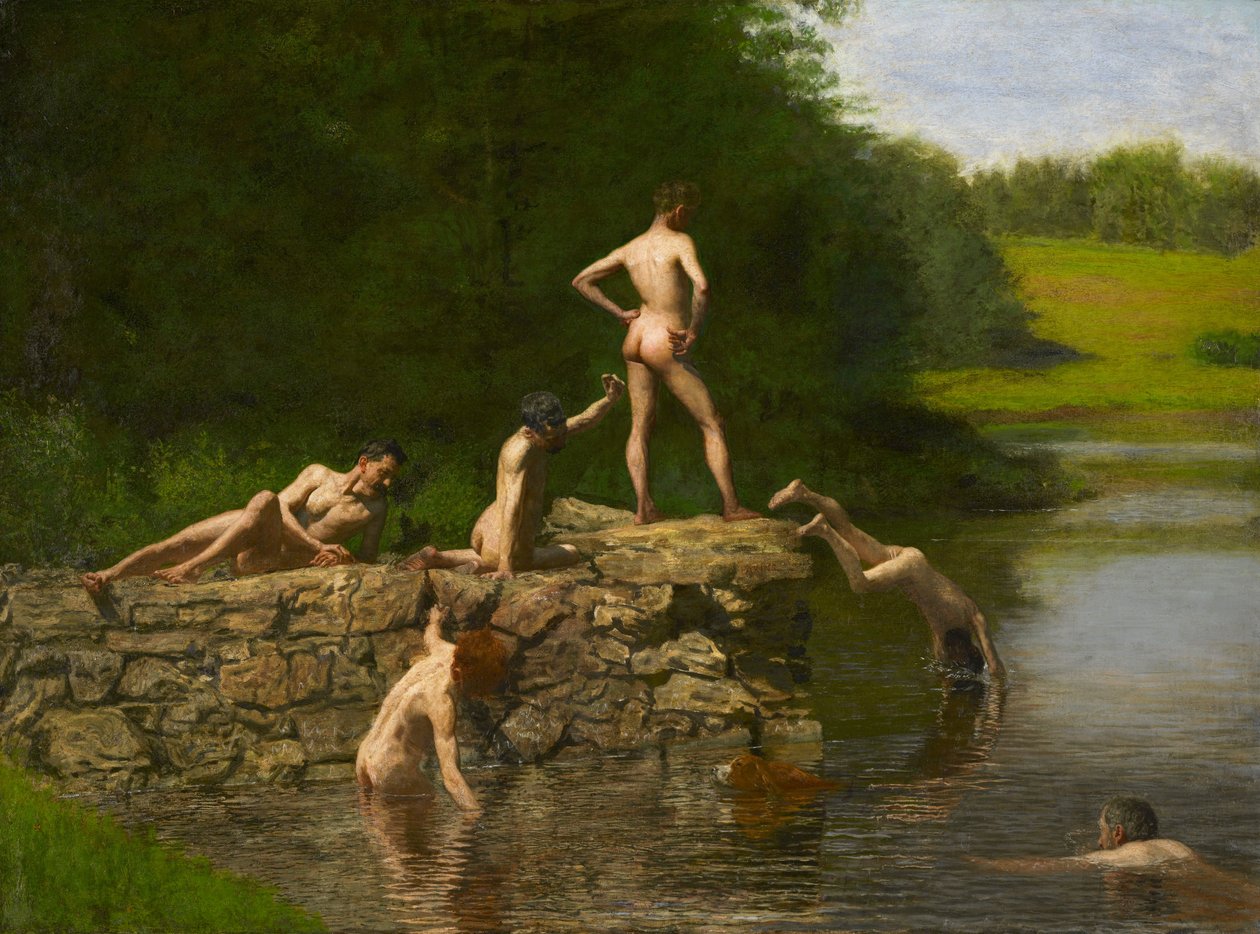 Uinti  tekijältä Thomas Eakins
