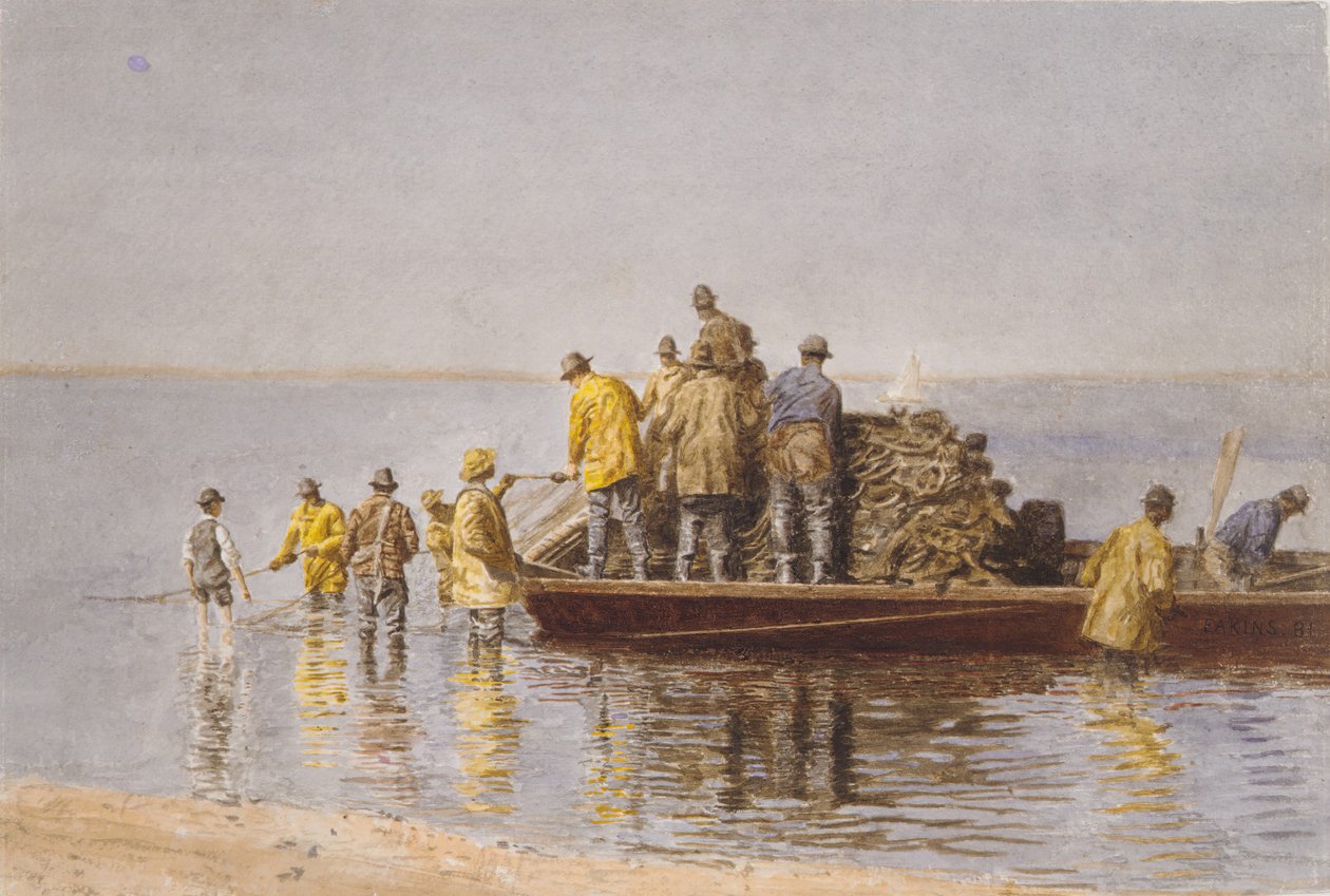 Netin käyttöönotto, 1881. tekijältä Thomas Eakins