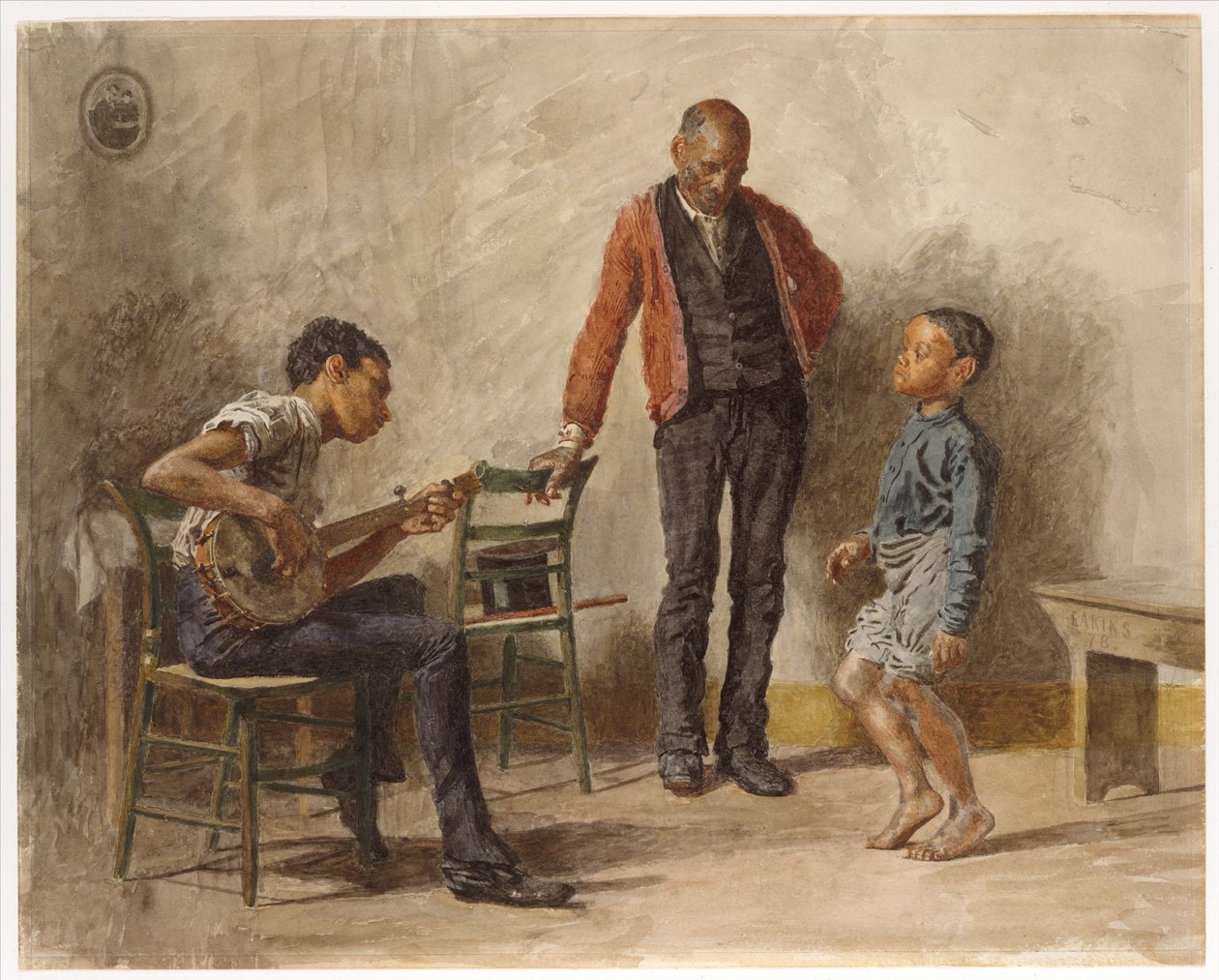 Tanssitunti tekijältä Thomas Eakins