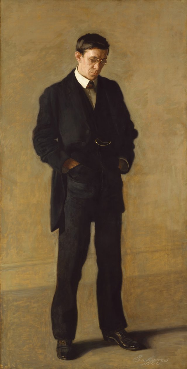 Ajattelija: Louis N. Kentonin muotokuva, 1900. tekijältä Thomas Eakins