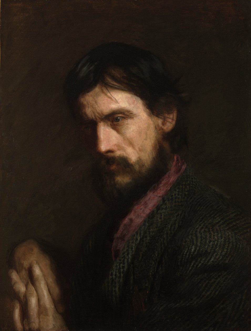 Veteraani (George Reynoldsin muotokuva) tekijältä Thomas Eakins