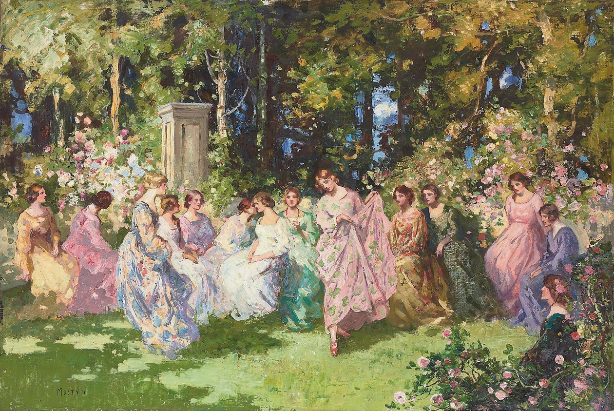 Puutarhajuhlat tekijältä Thomas Edwin Mostyn