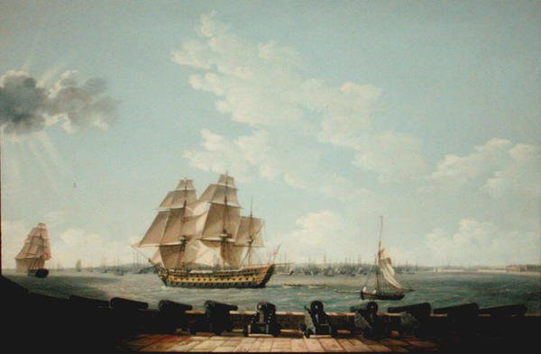 Southsea-akku (öljy kankaalle) tekijältä Thomas Elliott
