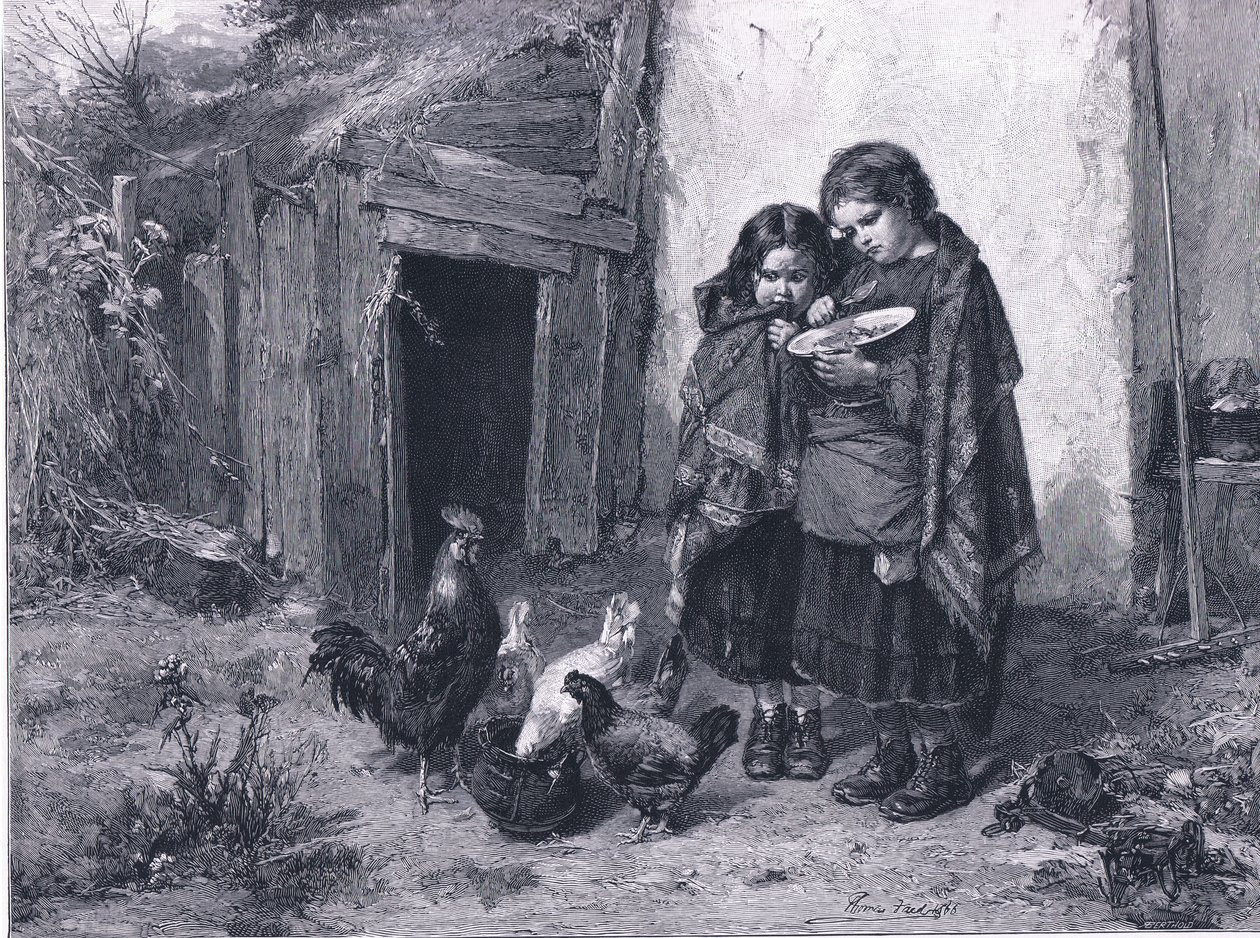 Pot Luck, The Magazine of Art 1893, Cassell and Company tekijältä Thomas Faed