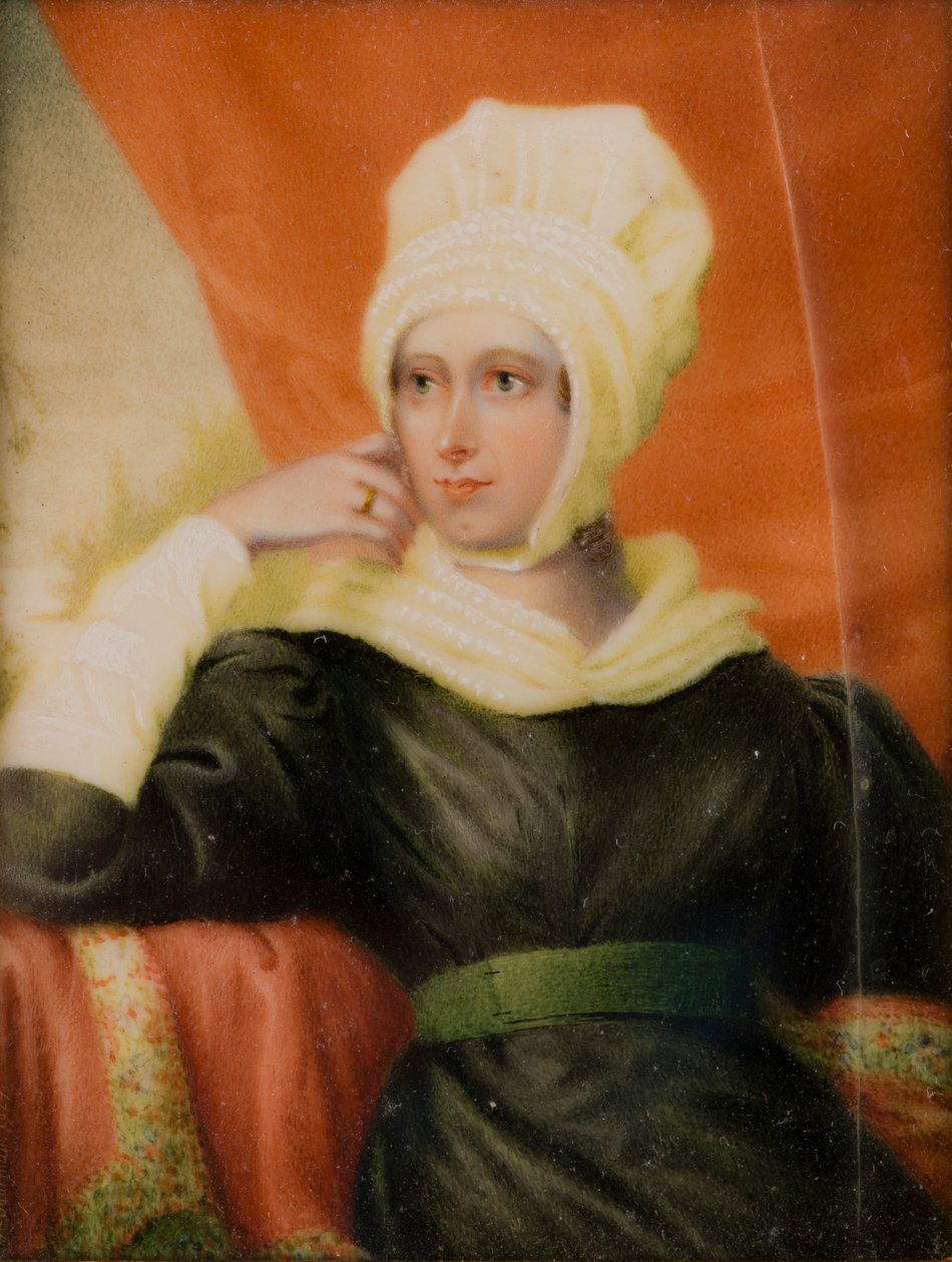 Retrat de Lady Katherine Manners, c.1st Lady Forester (1779-1829), c.1829 (oli i ivori) finlandès tekijältä Thomas Falcon Marshall