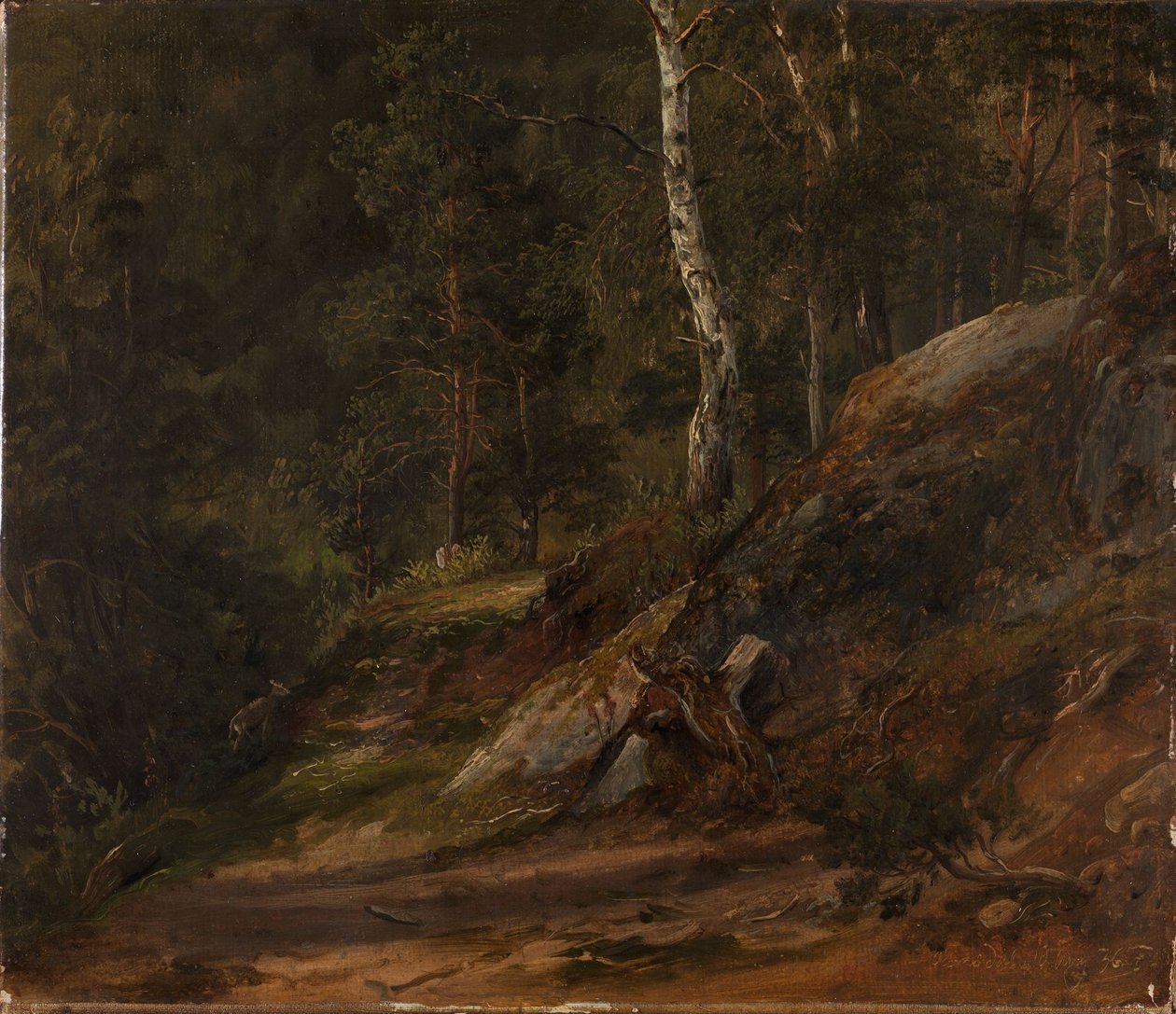 Metsätutkimus Romsdalista tekijältä Thomas Fearnley