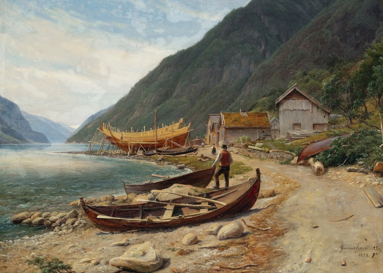 Gravensfjord tekijältä Thomas Fearnley