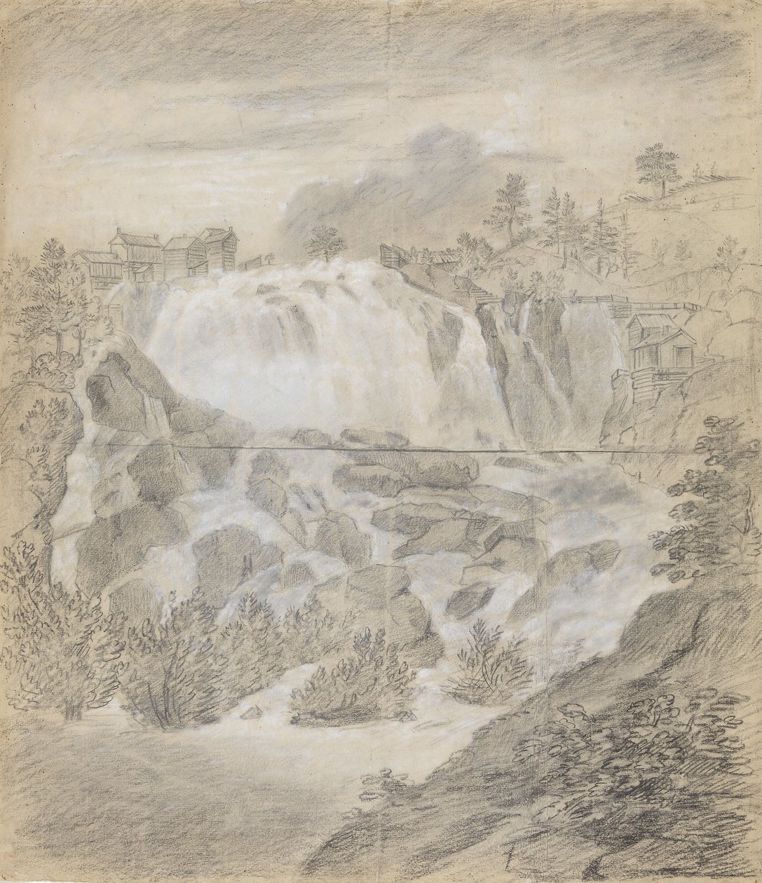 Haugfossen tekijältä Thomas Fearnley