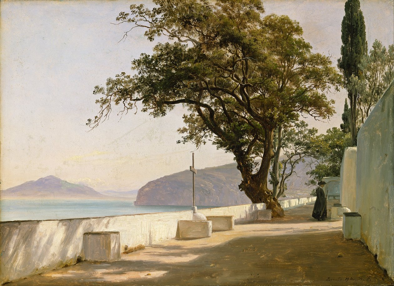 Terassi tammi, Sorrento tekijältä Thomas Fearnley