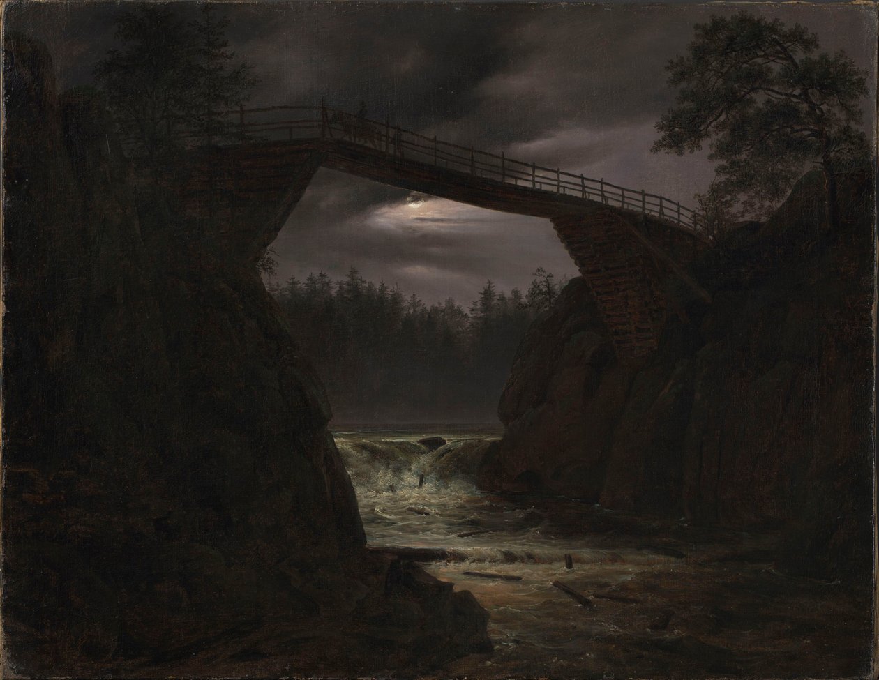 Haugen silta Arendalin ulkopuolella tekijältä Thomas Fearnley