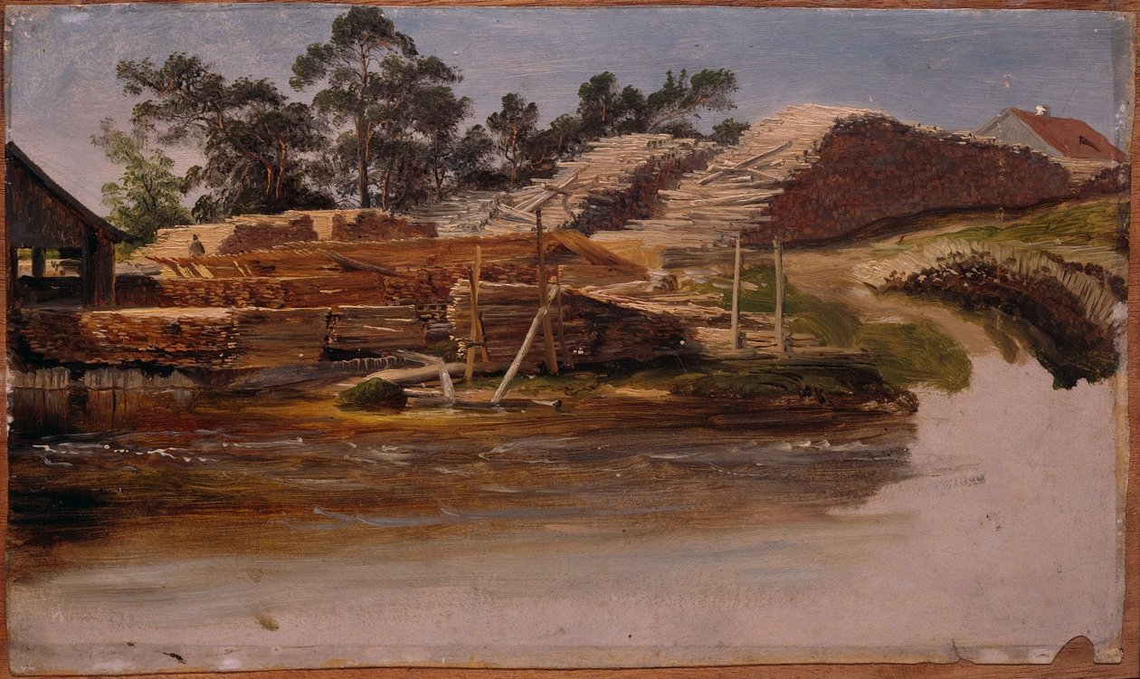 Holzlager tekijältä Thomas Fearnley