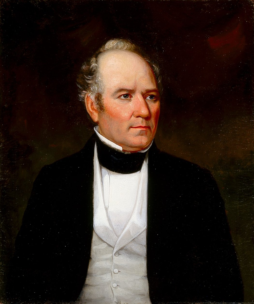 Sam Houston, n. 1851 tekijältä Thomas Flintoff