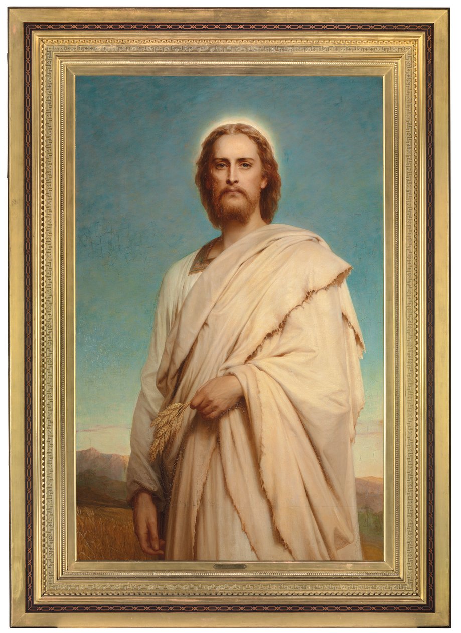 Viljapellon Kristus, 1883 tekijältä Thomas Francis Dicksee