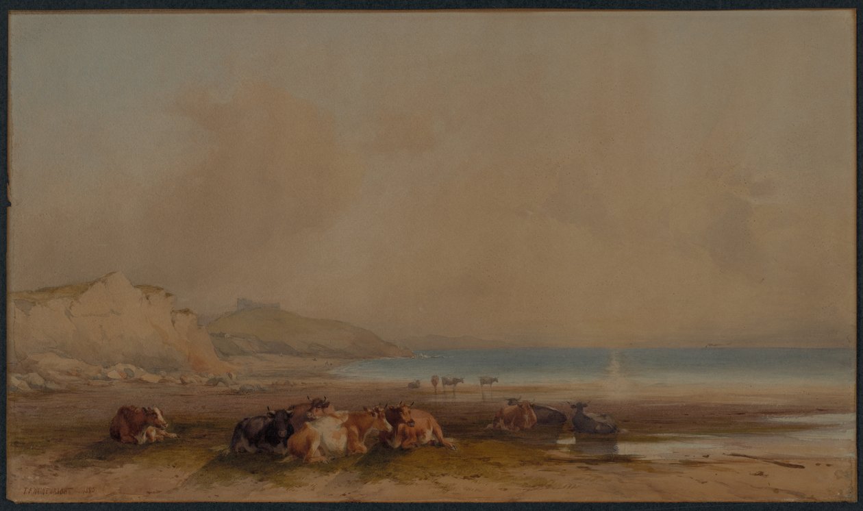 Maisema, 1885. tekijältä Thomas Francis Wainwright