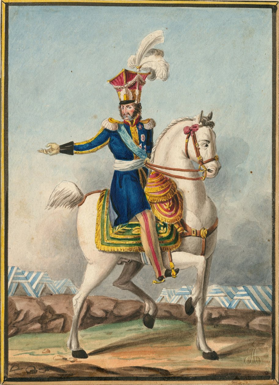 Tadeusz Kosciuszkon muotokuva 1746-1817 tekijältä Thomas Francois Guerin