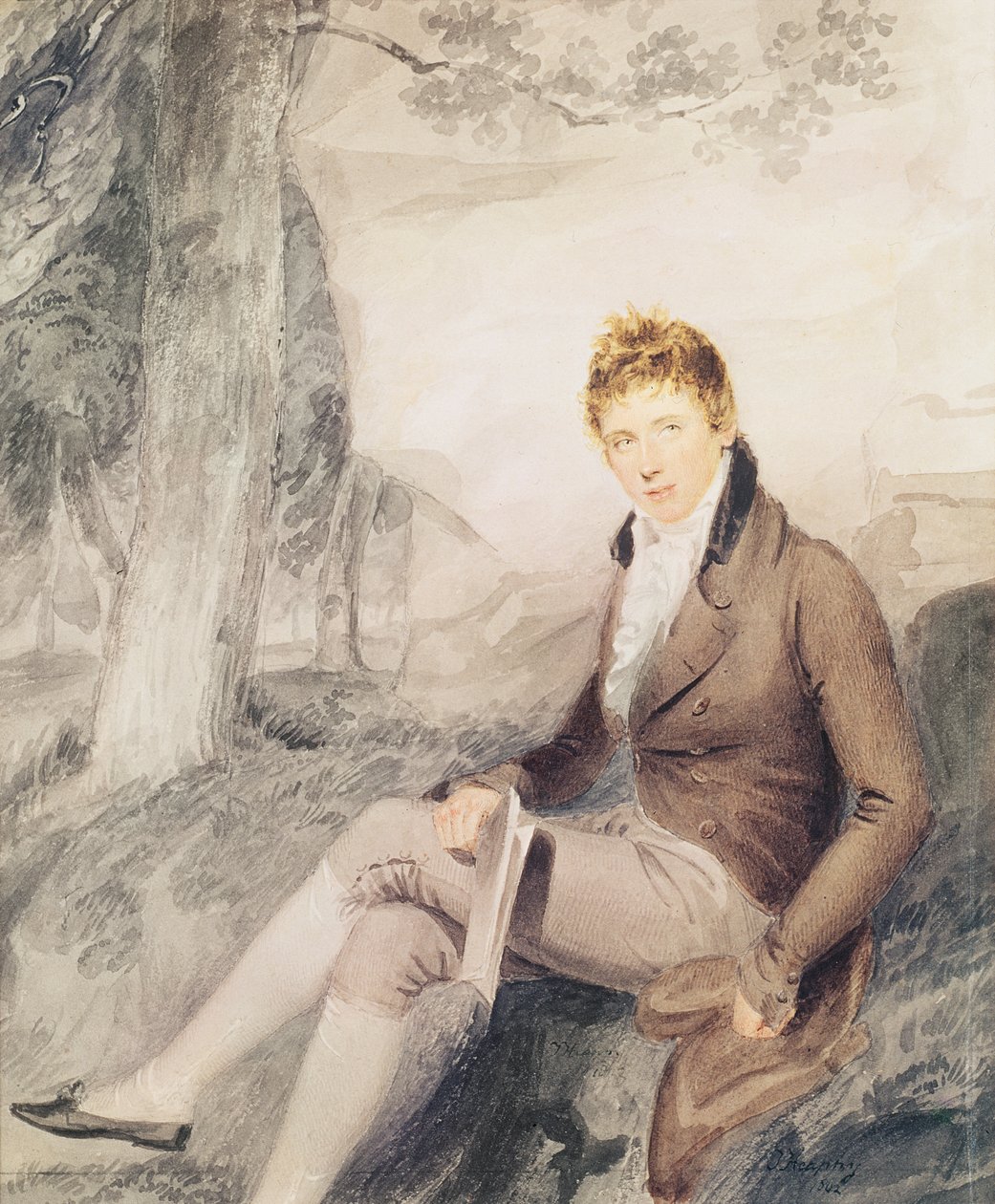 Henry John Templen (1784-1865) muotokuva 3. varakreivi Palmerston, 1802 tekijältä Thomas Frank Heaphy