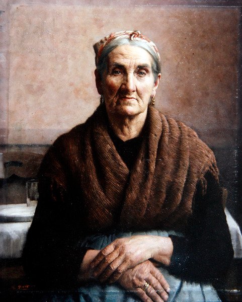 Madame Dafashno (öljy kankaalle) tekijältä Thomas Frederick Mason Sheard