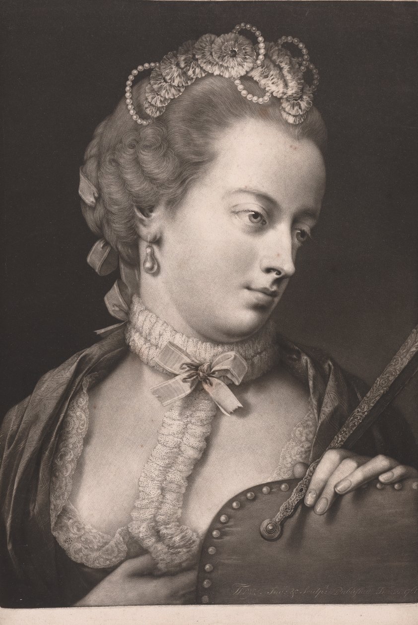Lady tyylikkäästi pukeutunut tekijältä Thomas Frye