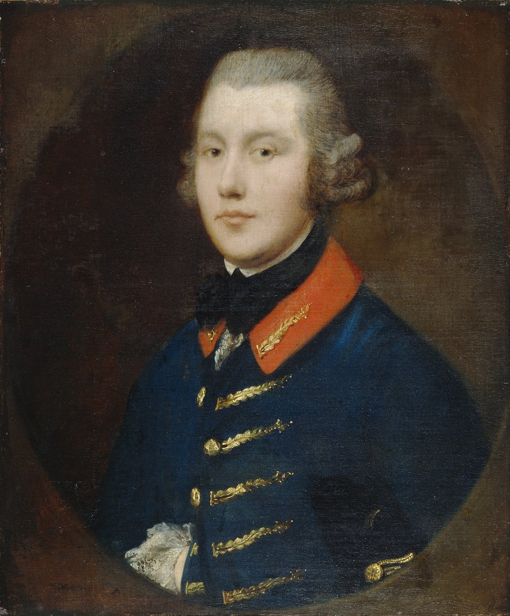 Nuori herrasmies, n. 1760-65 (öljy kankaalle) tekijältä Thomas Gainsborough