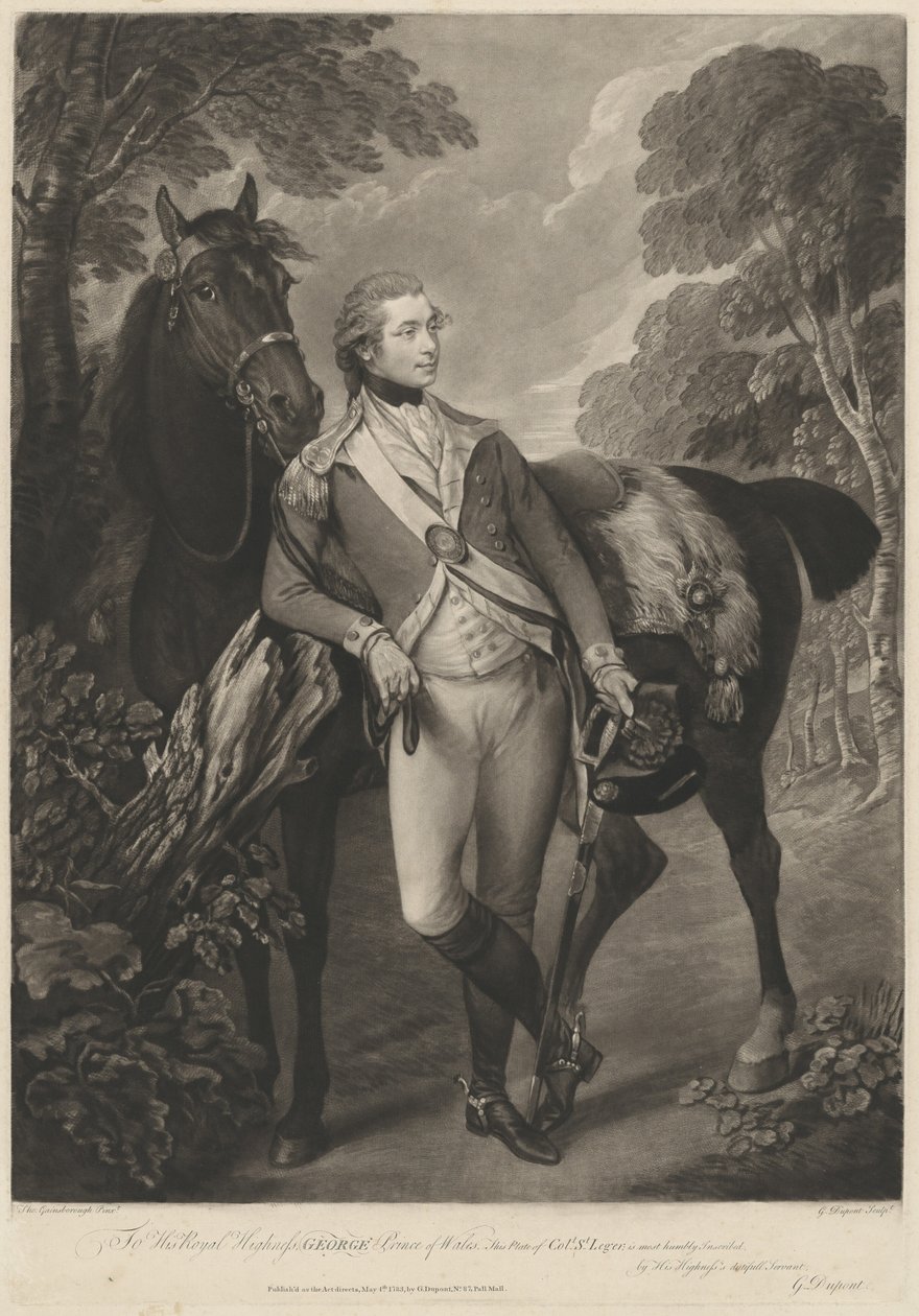 Eversti St. Leger tekijältä Thomas Gainsborough
