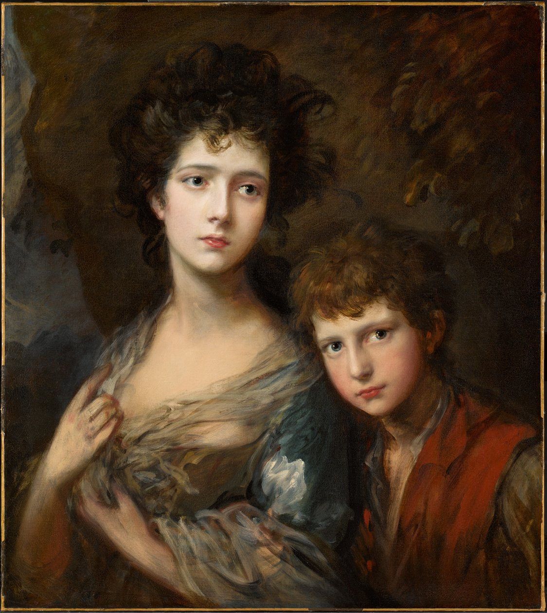 Elizabeth ja Thomas Linley tekijältä Thomas Gainsborough