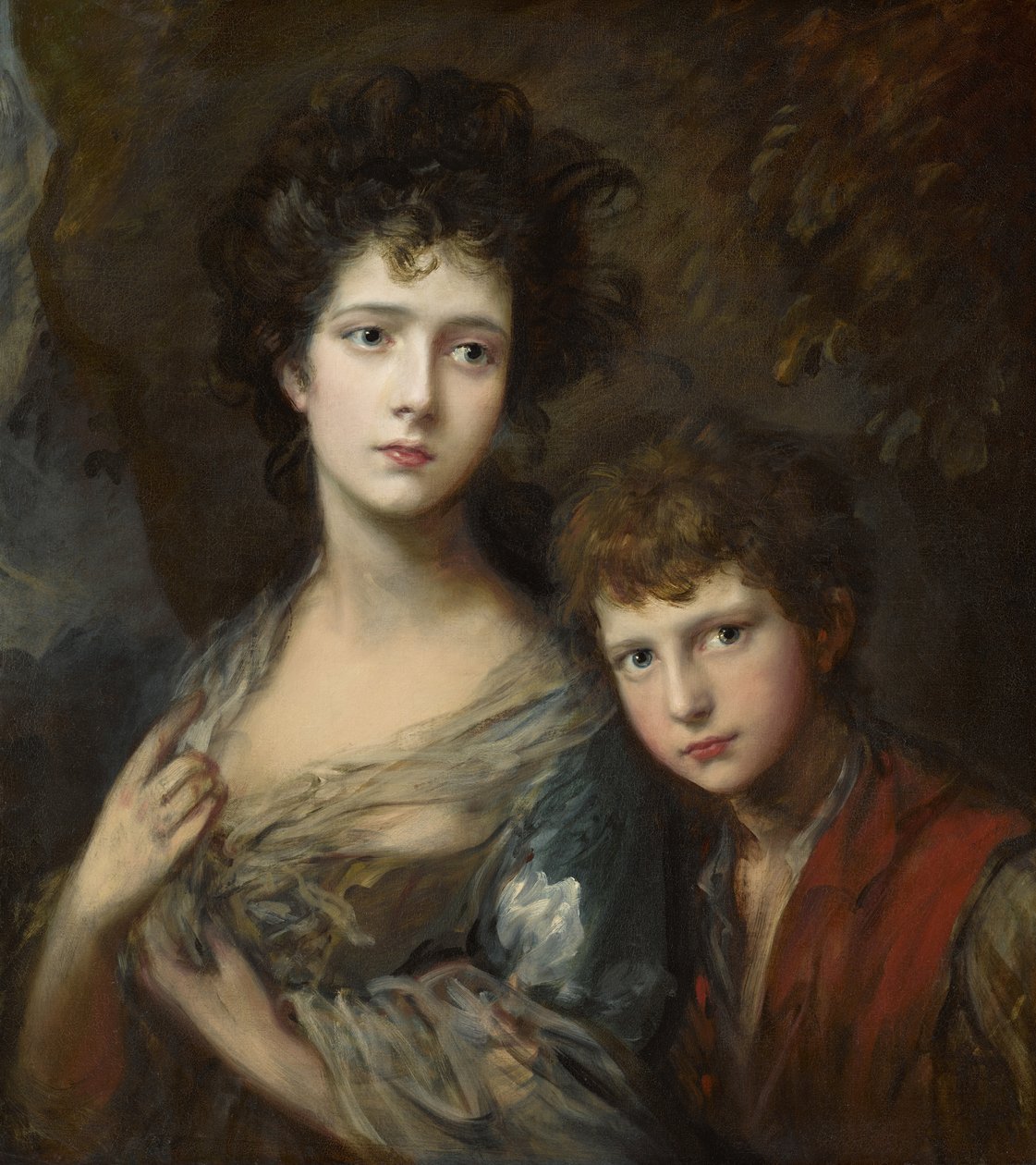 Elizabeth ja Thomas Linley, n. 1768 tekijältä Thomas Gainsborough