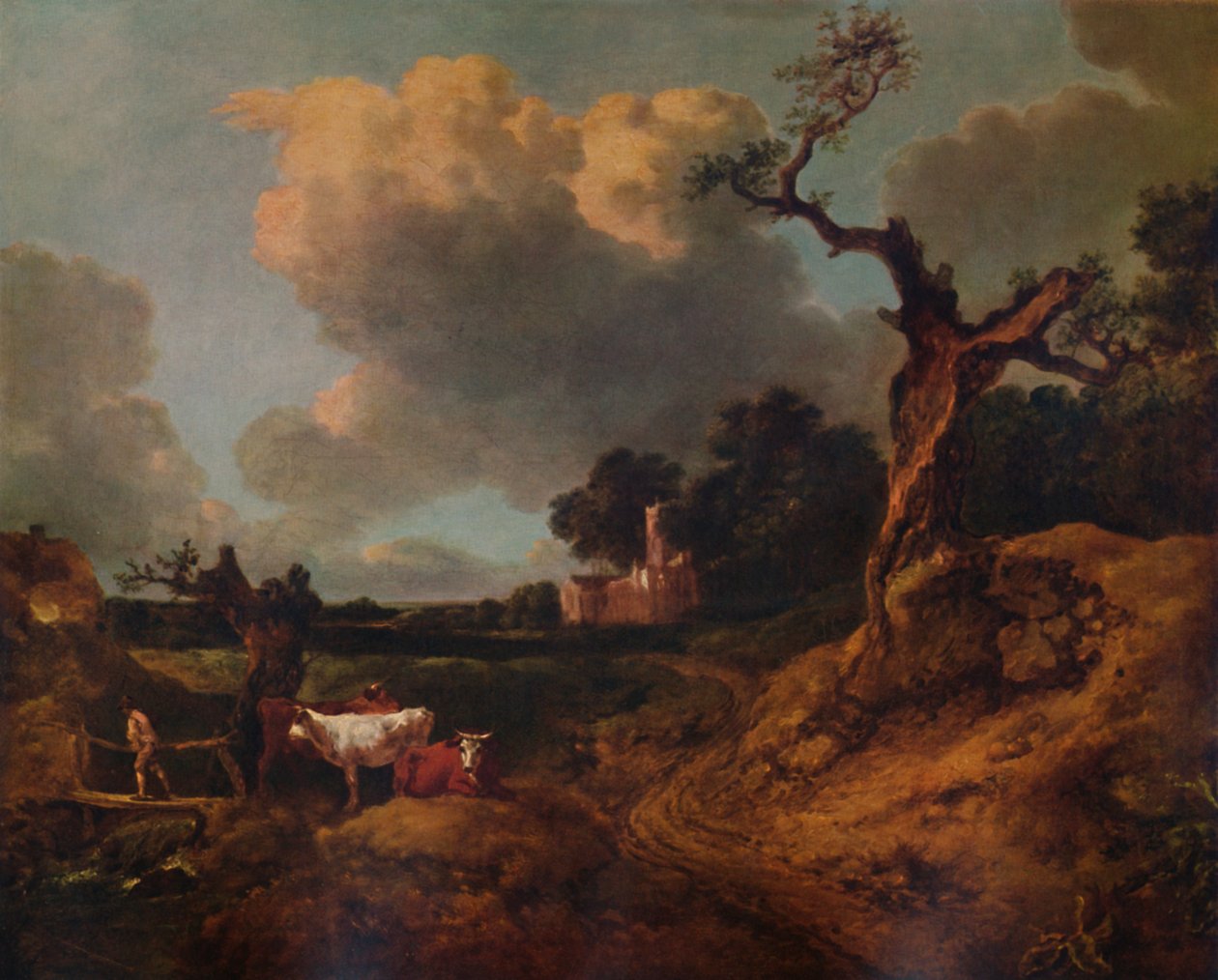 Elmsett Church, West Suffolk, 1700-luku, 1935 tekijältä Thomas Gainsborough