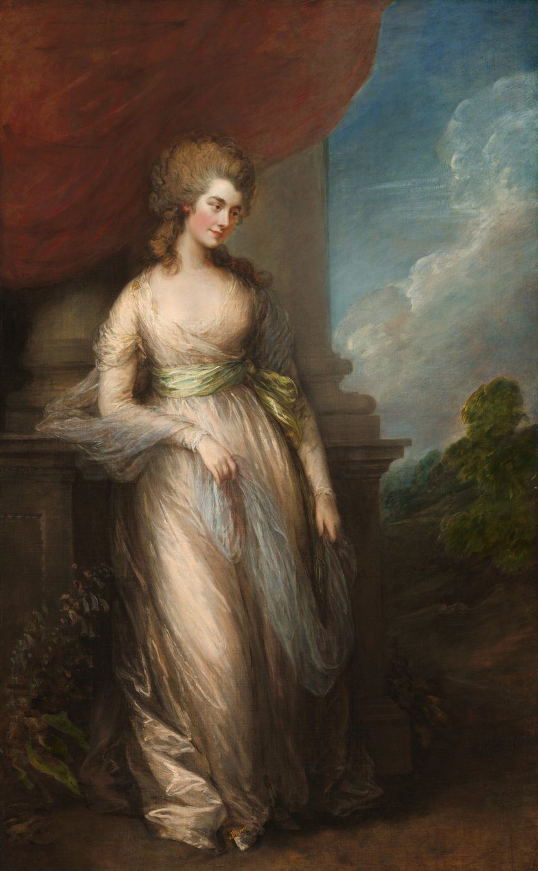 Georgiana, Devonshiren herttuatar tekijältä Thomas Gainsborough