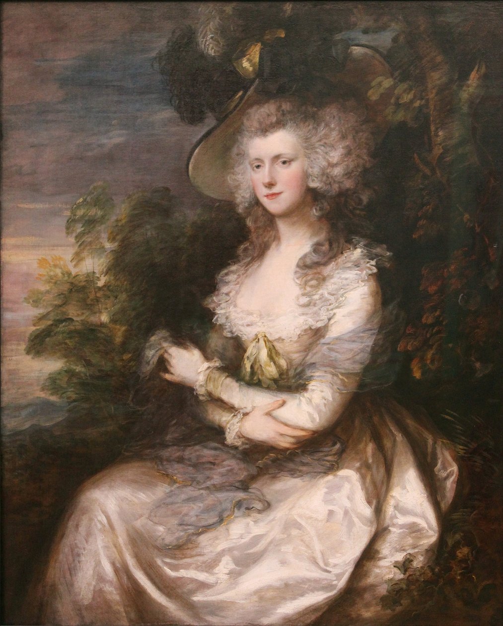 Saksa: Rouva Thomas Hibbert Rouva Thomas Hibbertin muotokuva tekijältä Thomas Gainsborough