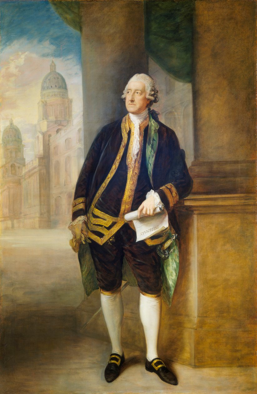 John Montagu, Sandwichin 4. jaarli tekijältä Thomas Gainsborough