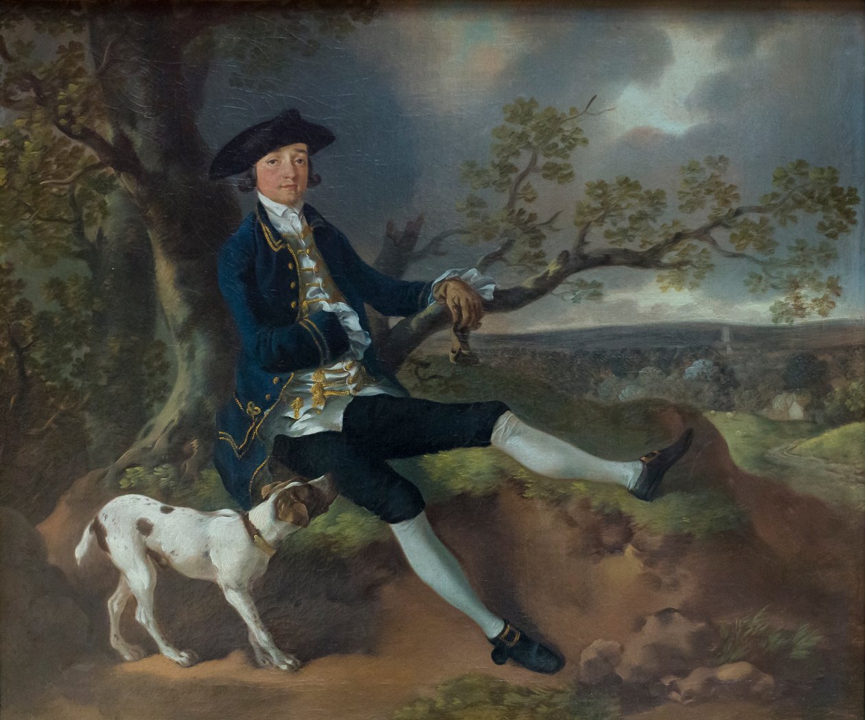 John Plampin, noin 1752 (öljy kankaalle) tekijältä Thomas Gainsborough