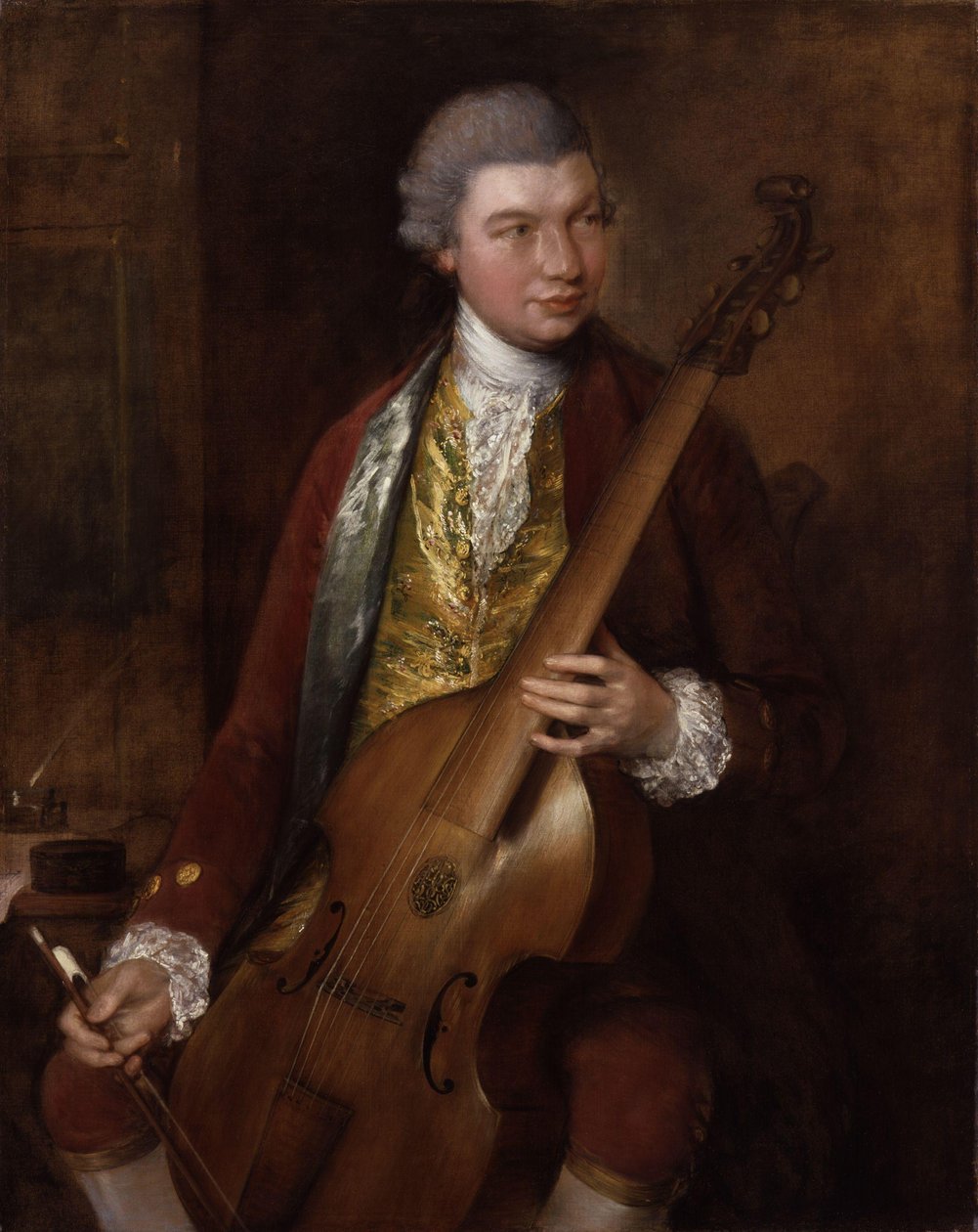 Karl Friedrich Abel tekijältä Thomas Gainsborough