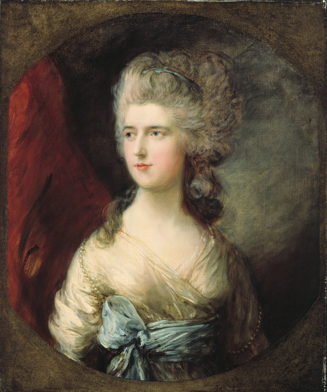 Lady Anna Horatia Waldegrave, n. 1783 tekijältä Thomas Gainsborough