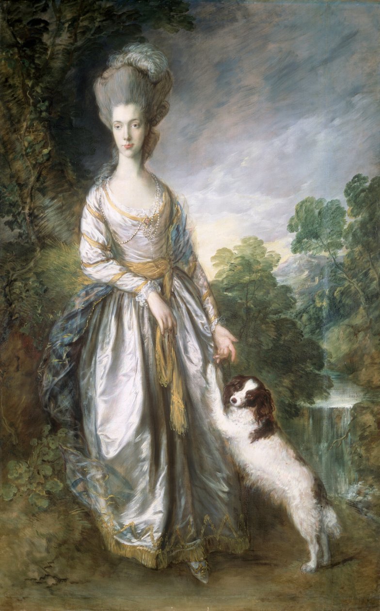 Lady Brisco tekijältä Thomas Gainsborough