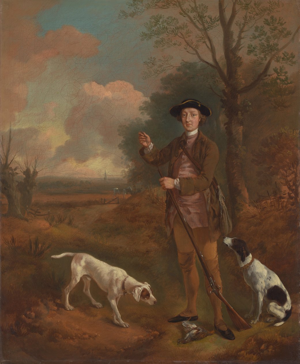 Majuri John Dade, Tannington, Suffolk tekijältä Thomas Gainsborough