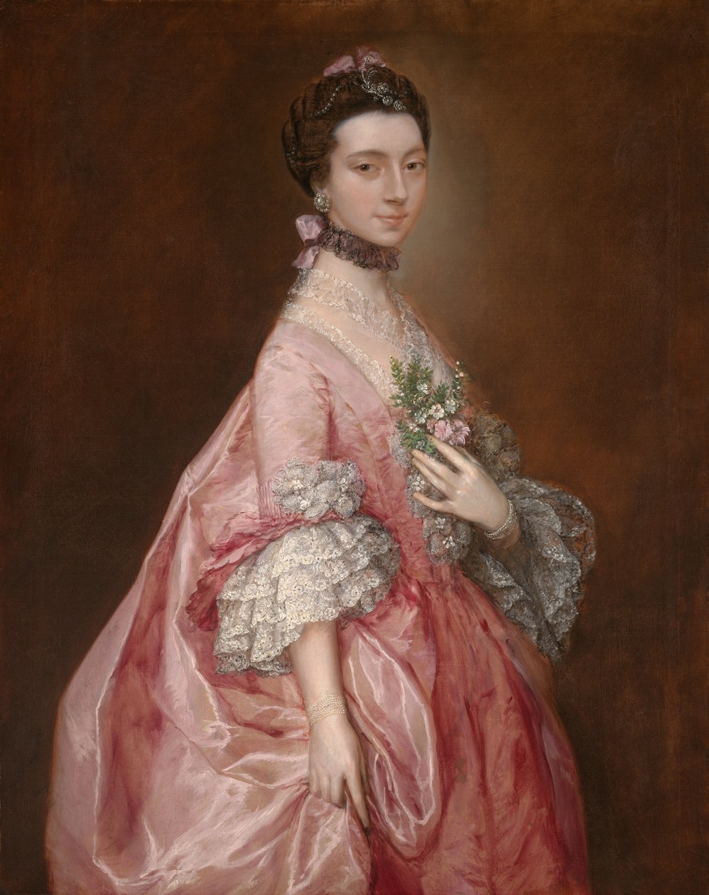ਮੈਰੀ ਲਿਟਲ, ਬਾਅਦ ਵਿੱਚ ਲੇਡੀ ਕੈਰਫਿਨਿਸ਼ tekijältä Thomas Gainsborough