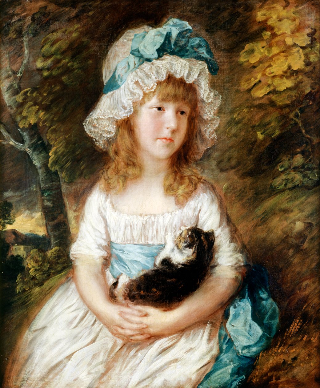 Miss Brummell, c.1781-82 (óleo sobre tela)finlandês tekijältä Thomas Gainsborough
