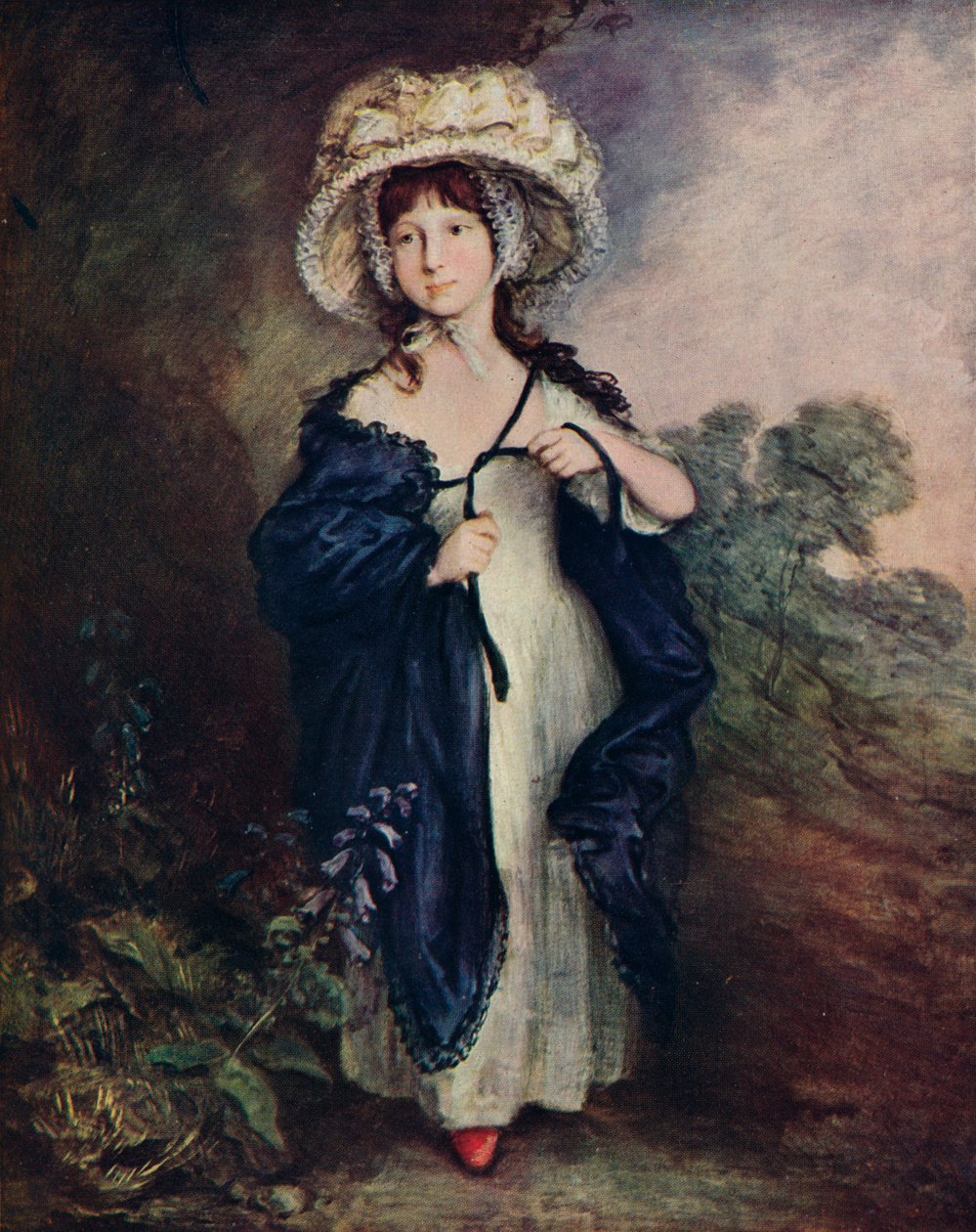 Miss Elizabeth Haverfield, c1780 1910 tekijältä Thomas Gainsborough