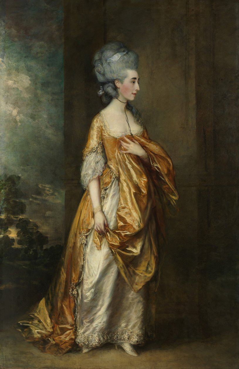 Rouva Grace Dalrymple Elliott 1754-1823, 1778. tekijältä Thomas Gainsborough