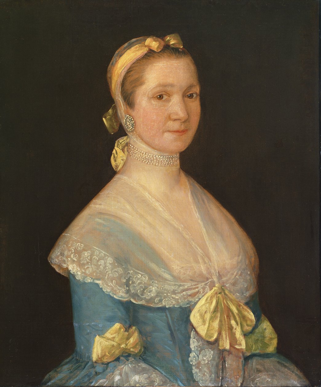 Rouva Prudence Rix (1708-83) n. 1756 (öljy kankaalle) tekijältä Thomas Gainsborough