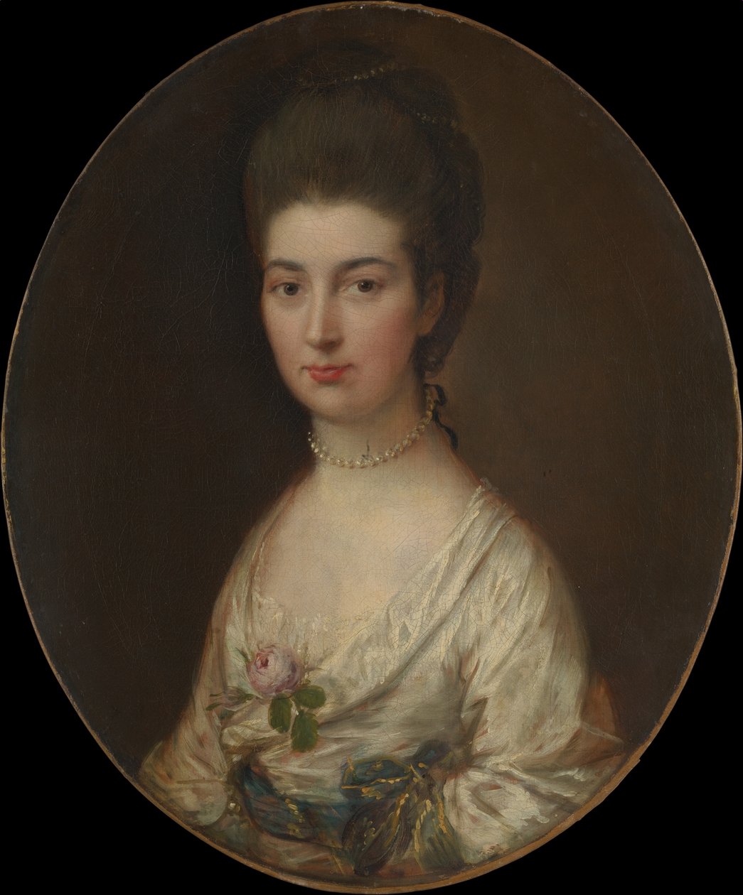 Rouva Ralph Izard (Alice De Lancey, 1746/47–1832) tekijältä Thomas Gainsborough