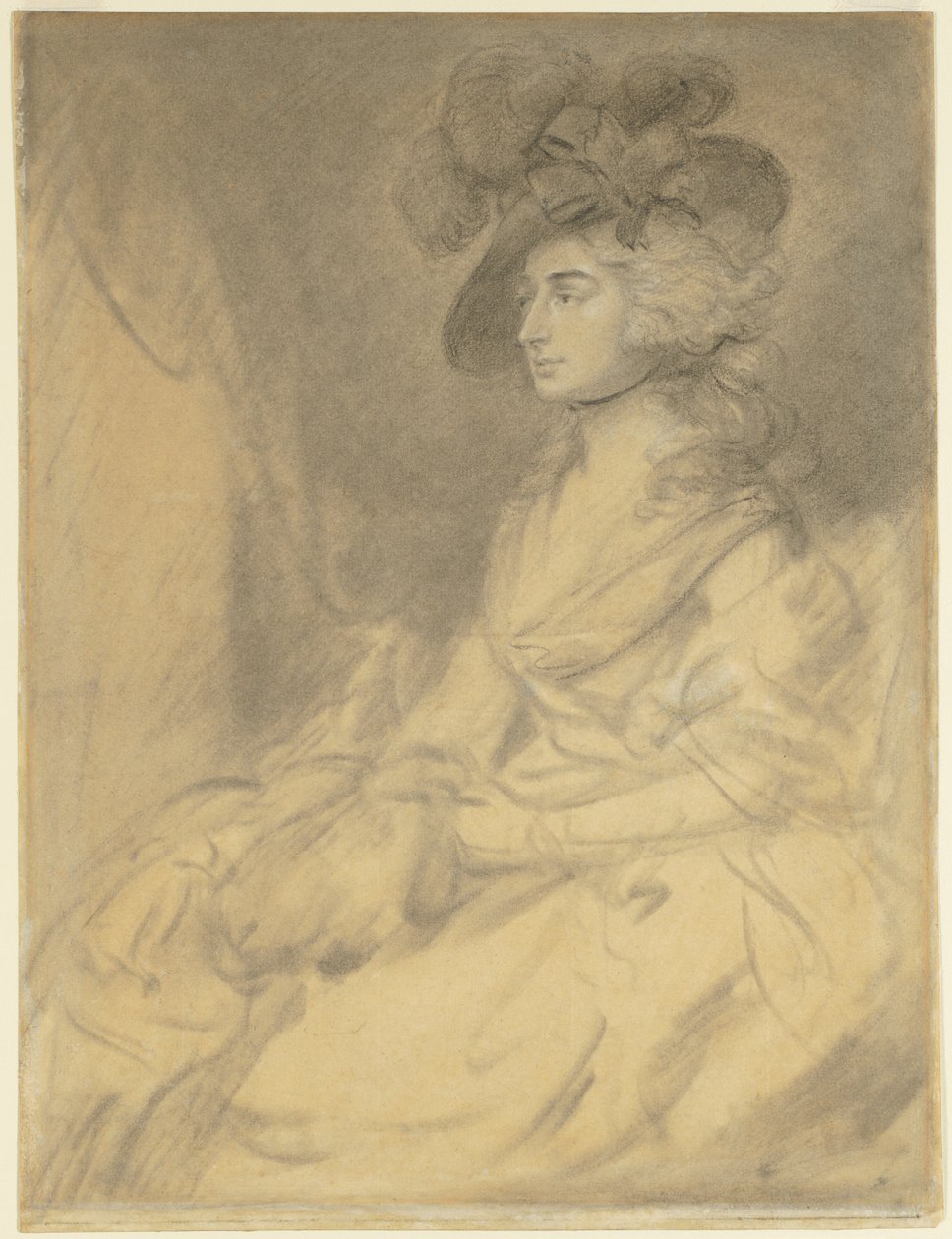 Rouva Sarah Siddons, 1785. tekijältä Thomas Gainsborough