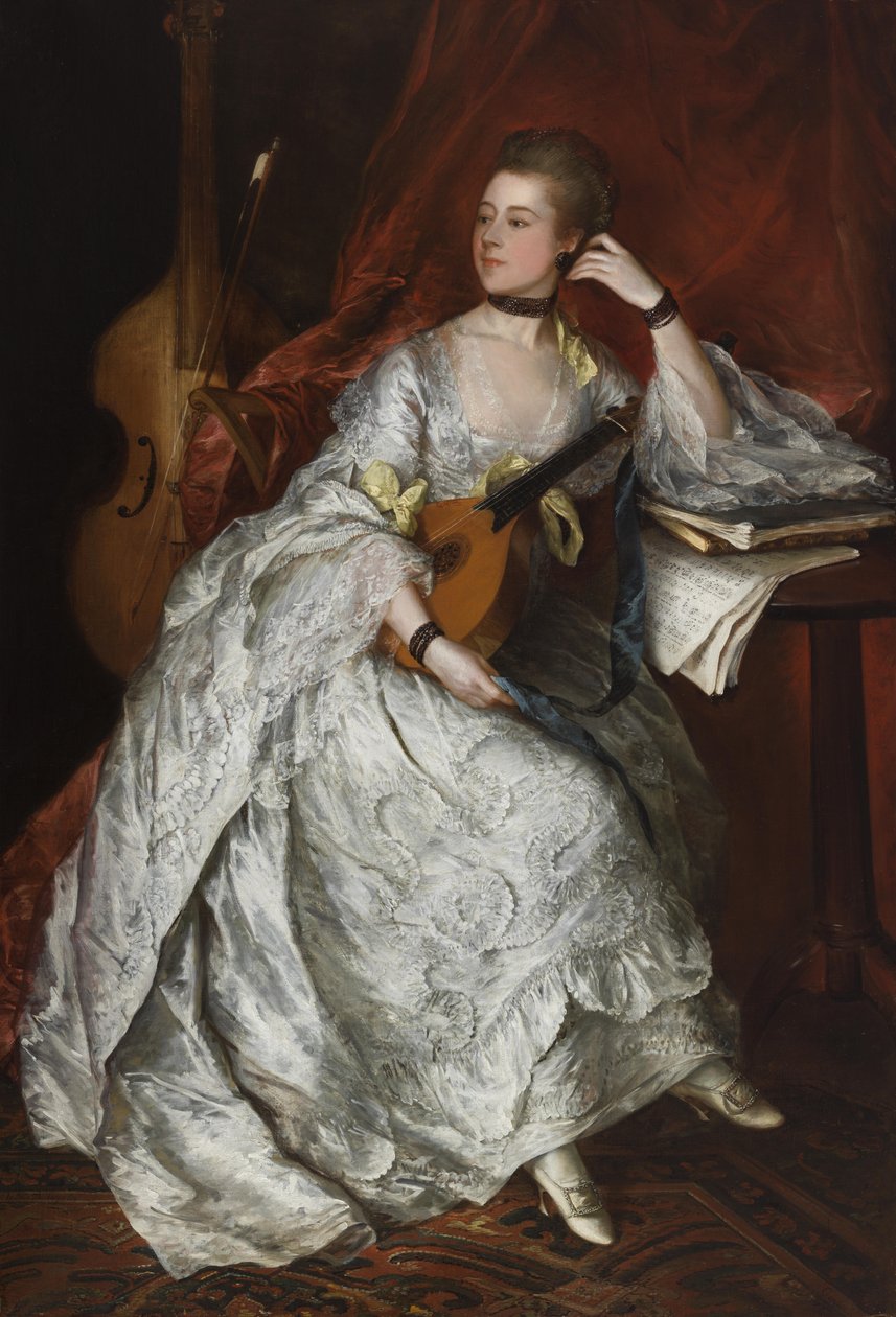 Ann Fordin (myöhemmin rouva Philip Thicknesse) muotokuva. tekijältä Thomas Gainsborough