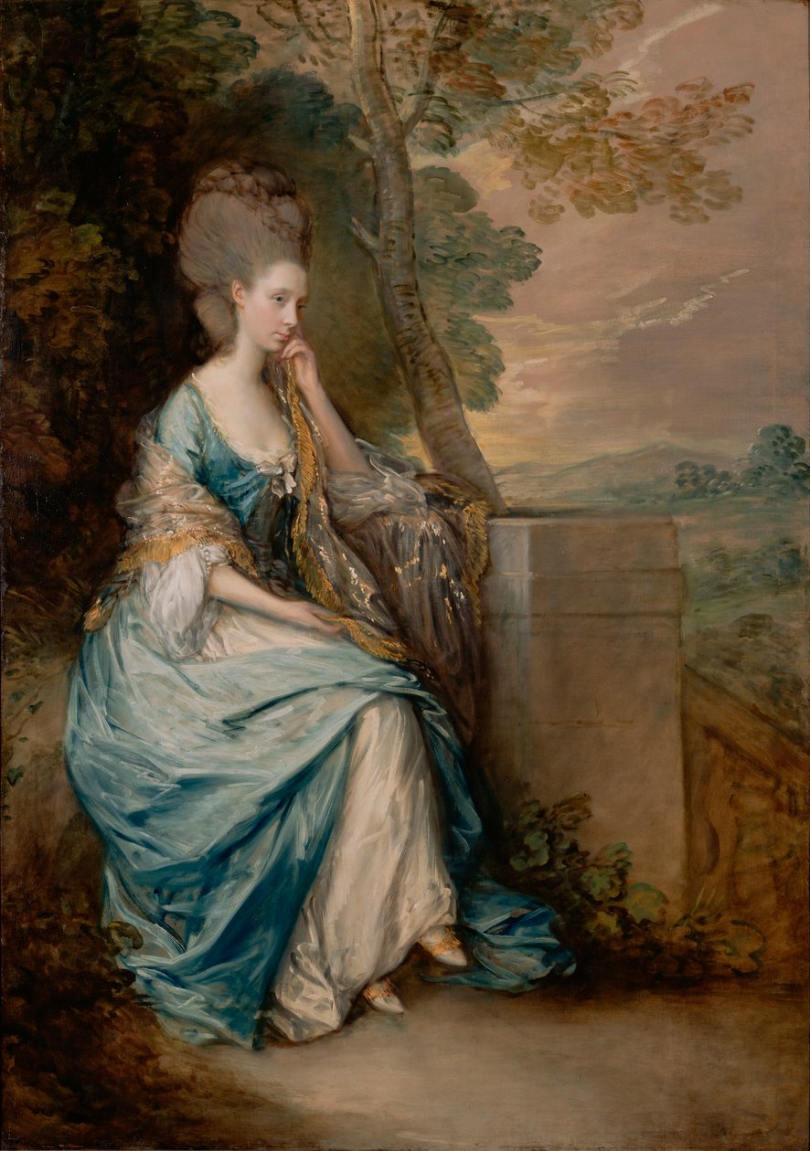 Chesterfieldin kreivitär Annen muotokuva tekijältä Thomas Gainsborough