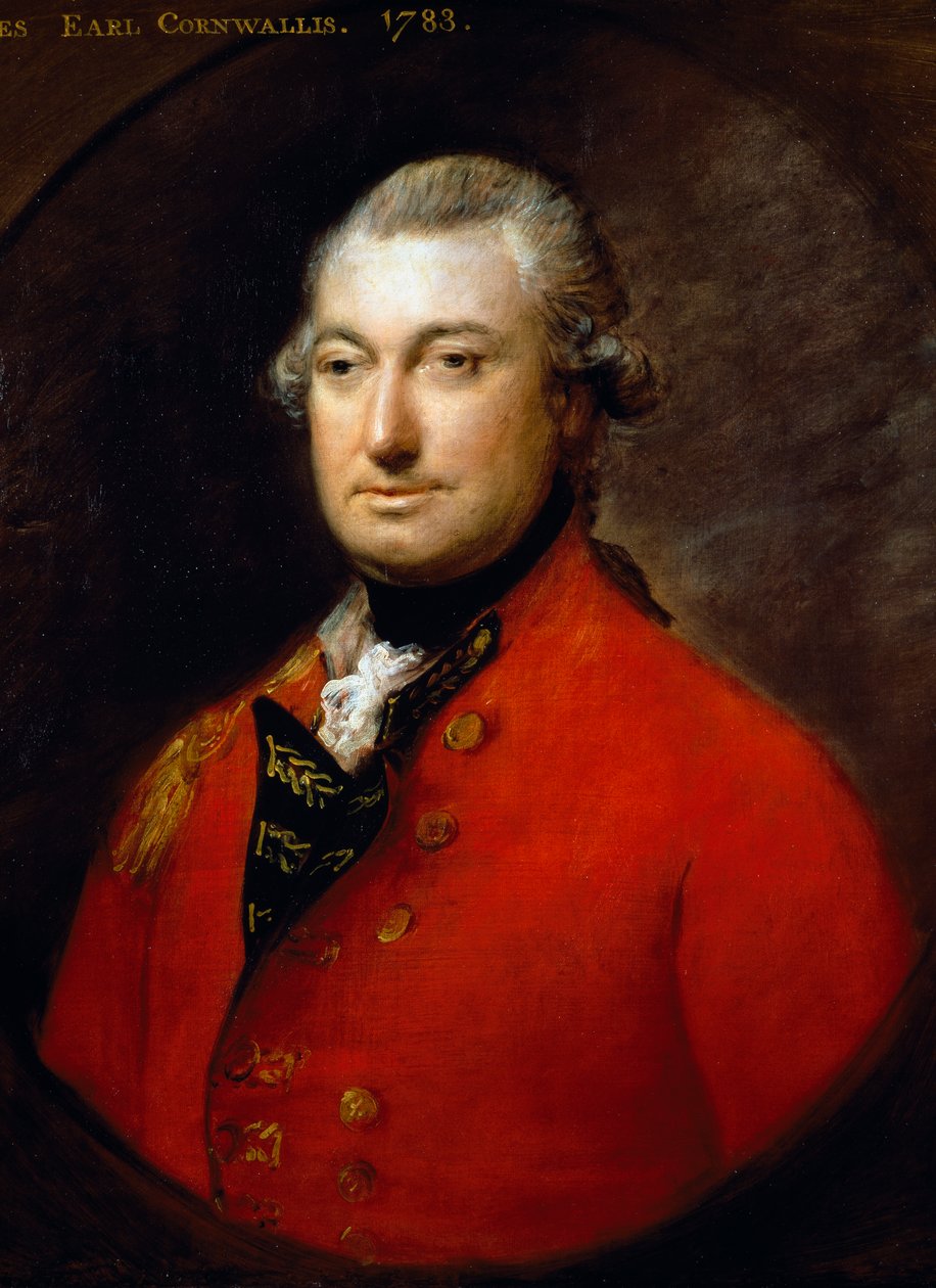 Charles Cornwallisin muotokuva (Lontoo tekijältä Thomas Gainsborough