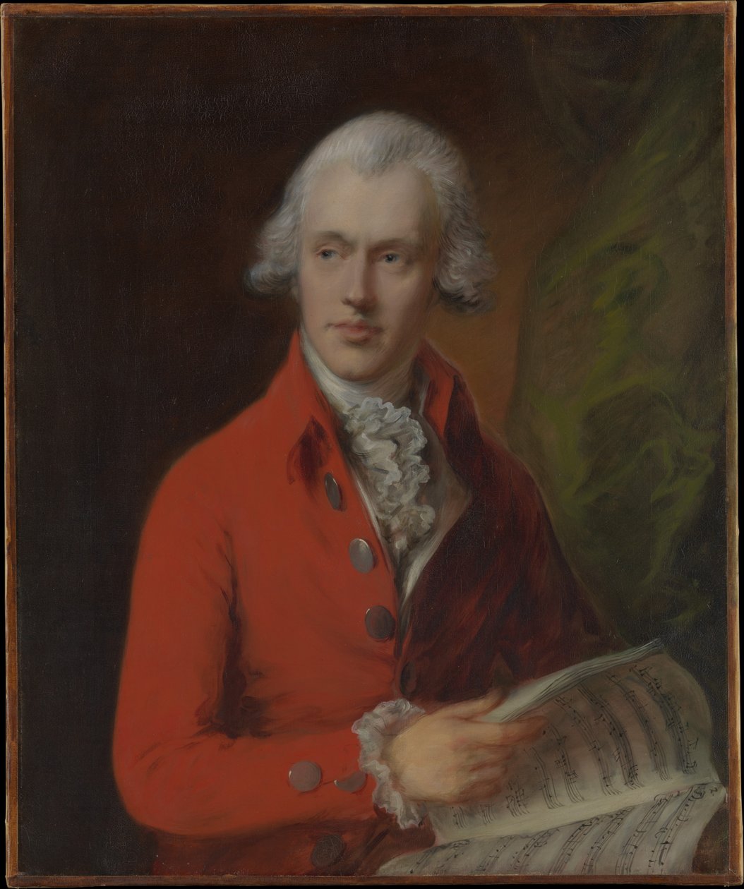 Charles Rousseau Burneyin (1747–1819) muotokuva tekijältä Thomas Gainsborough