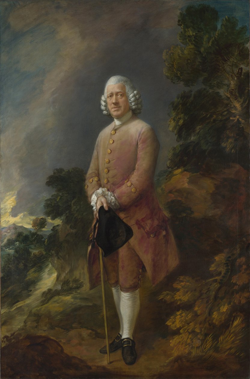Tohtori Ralph Schombergin muotokuva 1714-1792, noin 1770. tekijältä Thomas Gainsborough