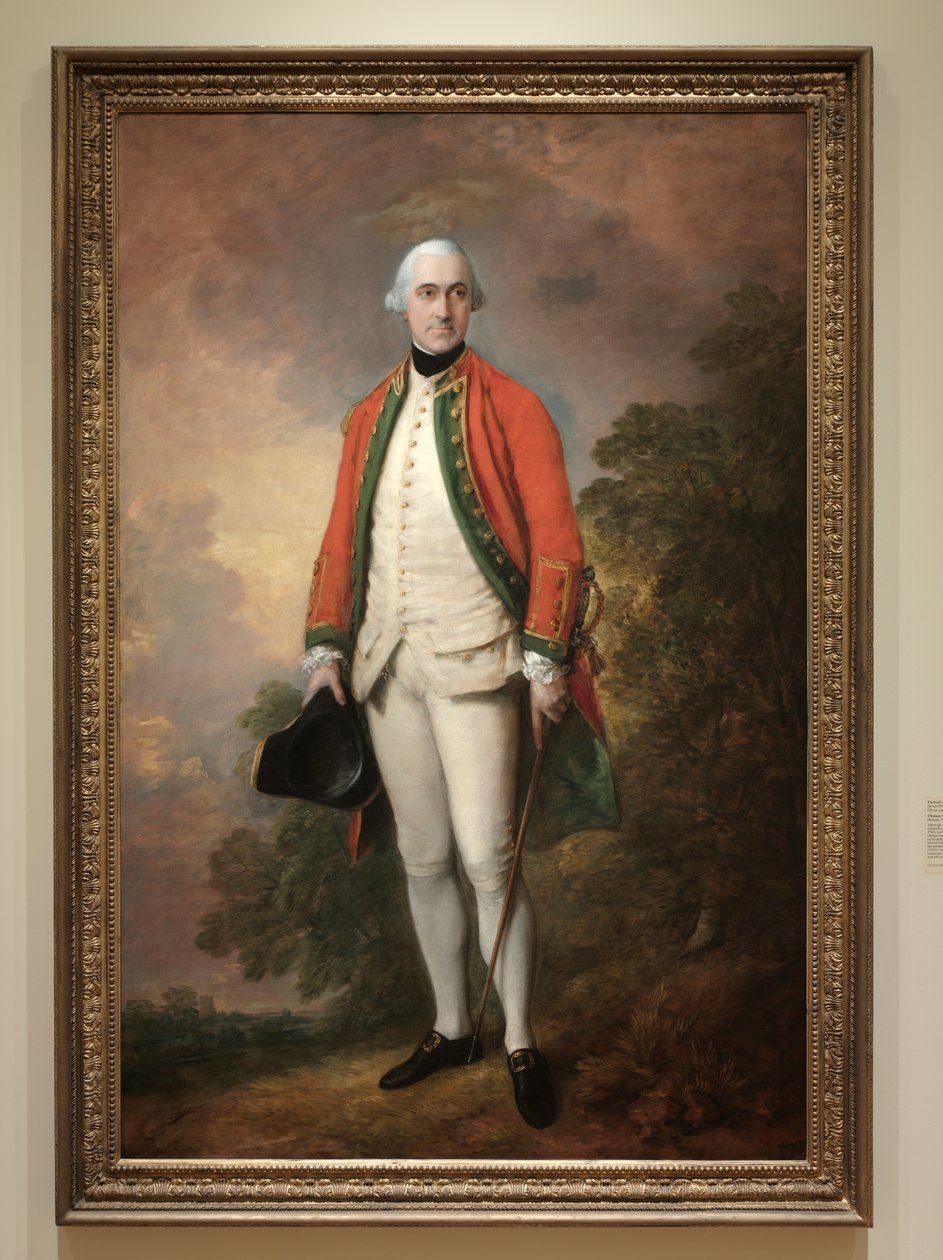 Muotokuva George Pittistä, First Lord Rivers, n. 1768-1769 tekijältä Thomas Gainsborough