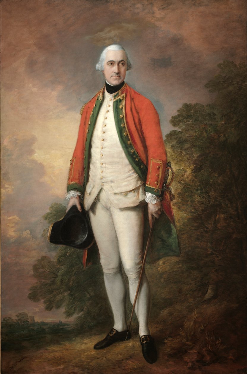 Muotokuva George Pittistä, First Lord Rivers, n. 1768-1769. tekijältä Thomas Gainsborough
